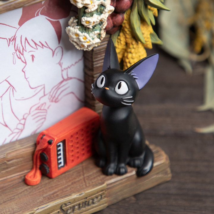 Diorama cadre photo Maison de Kiki - Kiki la petite sorcière