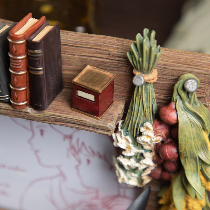 Diorama cadre photo Maison de Kiki - Kiki la petite sorcière