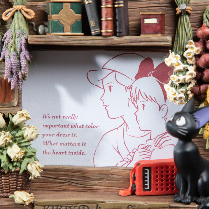 Diorama cadre photo Maison de Kiki - Kiki la petite sorcière