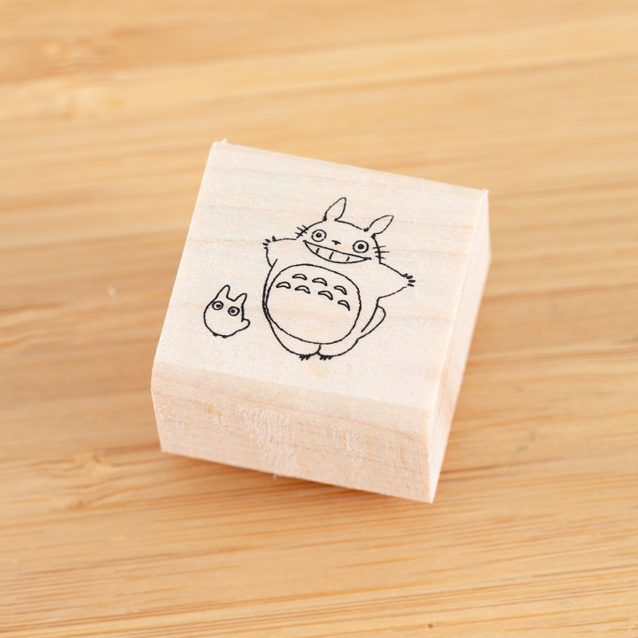 Tampon avec pochon Totoro arabesque - Mon Voisin Totoro