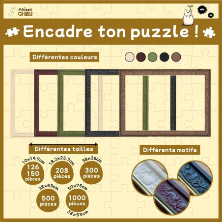 Puzzle 300P Kiki devant son miroir - Kiki la petite sorcière