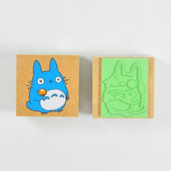 Tampon totem Totoro Noisette - Mon Voisin Totoro