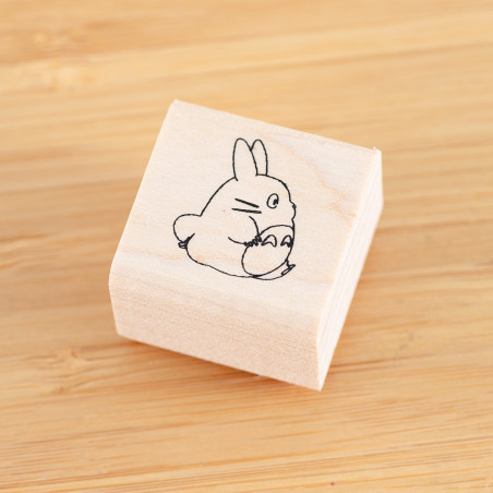 Tampon avec pochon Totoro Bleu & sakura - Mon Voisin Totoro