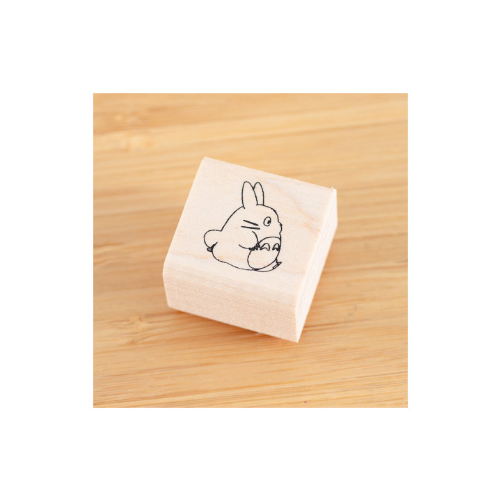 Tampon avec pochon Totoro Bleu & sakura - Mon Voisin Totoro