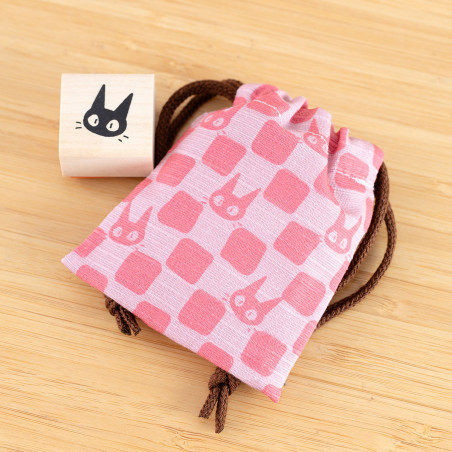 Jiji close-up Stamp with pouch - Kiki's Delivery Service