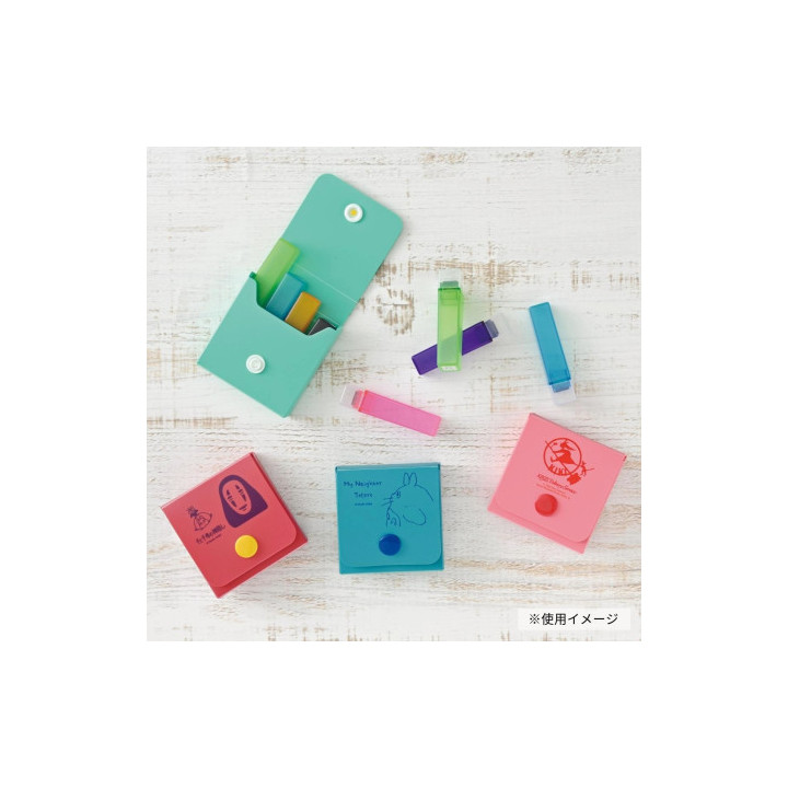 Coloured stamp Set Totoro & Acorn - My Neighbor Totoro
