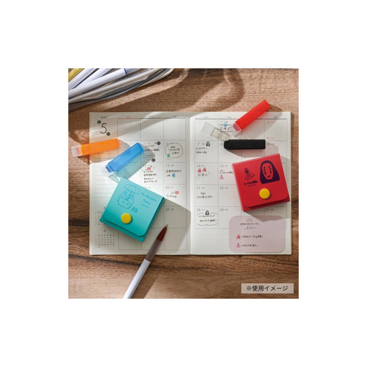 Coloured stamp Set Totoro & Acorn - My Neighbor Totoro
