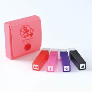 Coloured stamp Set Jiji, & paw & hairband - Kiki's Delivery Service