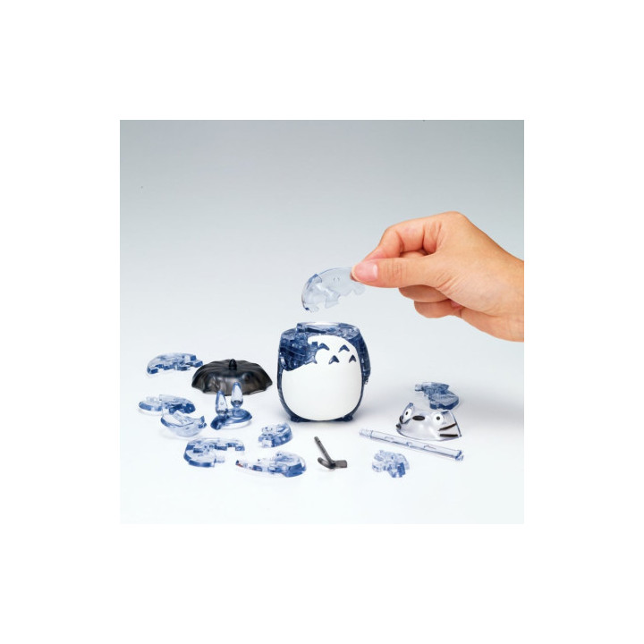 Totoro Umbrella Kumukumu Crystal Figurine  - My Neighbor Totoro