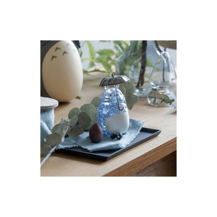Totoro Umbrella Kumukumu Crystal Figurine  - My Neighbor Totoro
