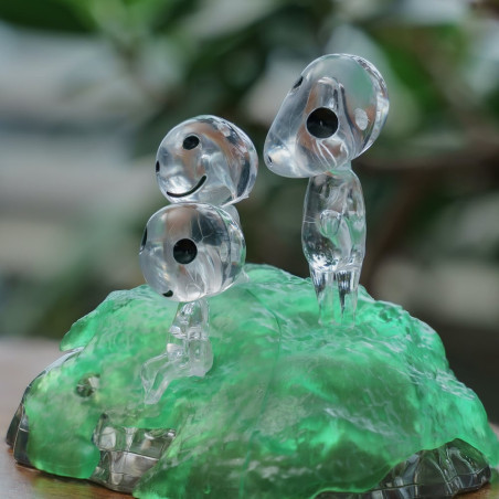 Kumukumu Crystal Figurine Kodama - Princess Mononoke