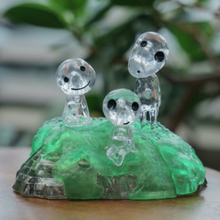 Kumukumu Crystal Figurine Kodama - Princess Mononoke