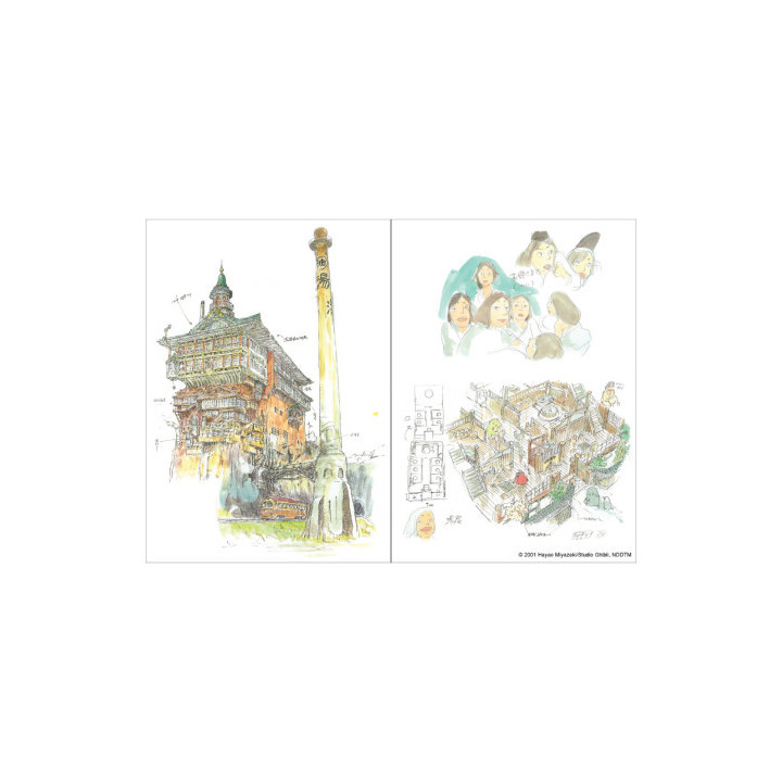 Aburaya Flexi Journal - Spirited Away