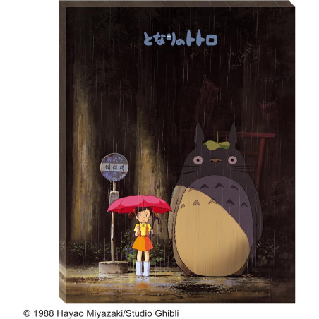 Puzzle tableau 366P Arrêt de bus - Mon Voisin Totoro