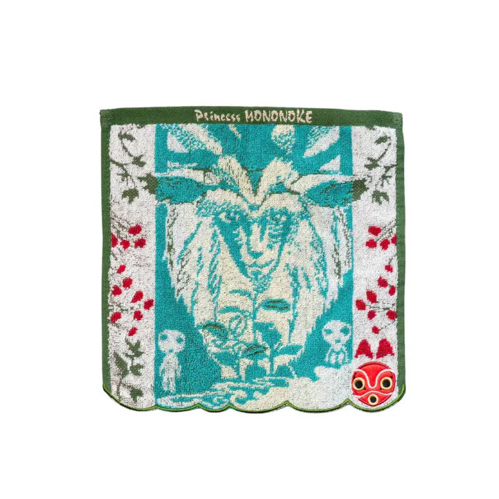 Mini Serviette Dieu Cerf 25x25 cm - Princesse Mononoké