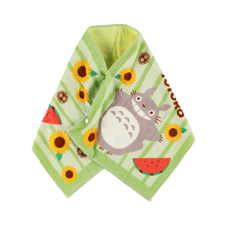 Serviette de bain Totoro Pastèque 40x110 cm - Mon Voisin Totoro