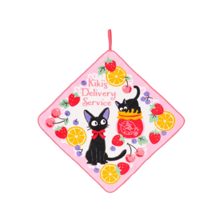 Serviette à passant Jiji Confitures - Kiki la petite sorcière