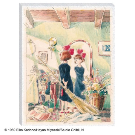 Canvas art Puzzle 366P Kiki in front of her mirror - Kiki's Delivery 