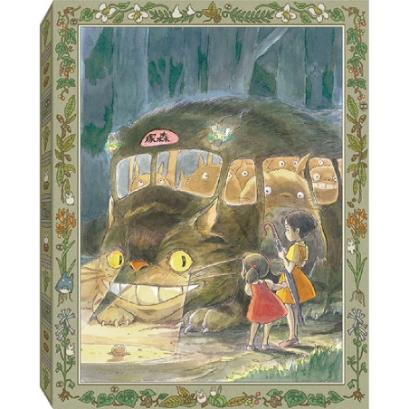 Puzzle tableau 366P Arrivée du Chatbus - Mon Voisin Totoro