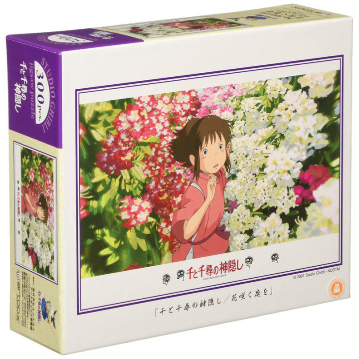 Puzzle 300P Parmi les fleurs - Le Voyage de Chihiro