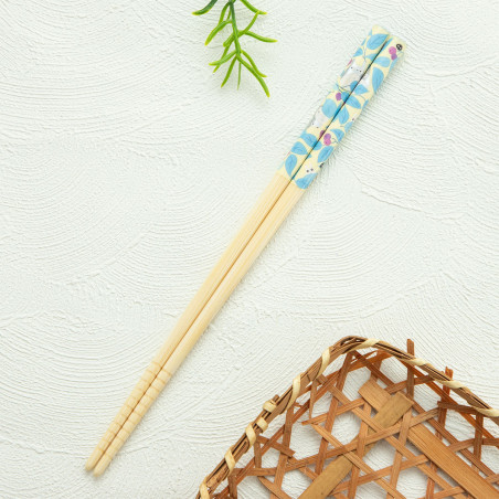 Baguettes 21cm Totoro noix bleu - Mon voisin Totoro