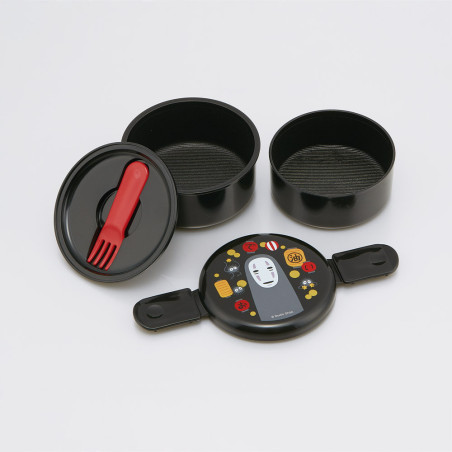 Bento Rond Deux Parties No Face & Lanternes - Le Voyage de Chihiro