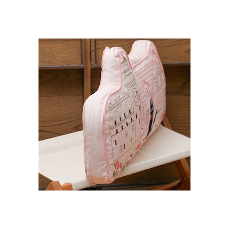 Coussin Jiji & Château - Kiki la petite sorcière