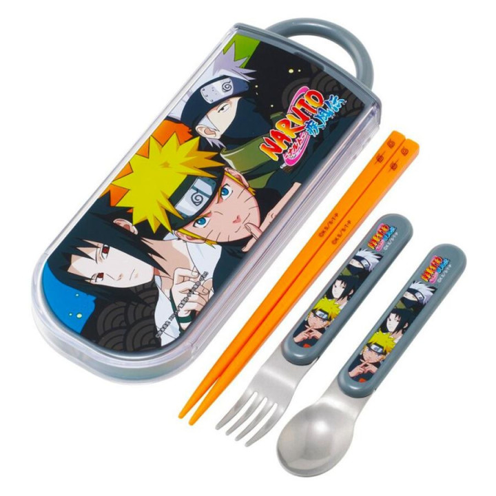 Set Baguettes Cuillère Fourchette Équipe 7 - Naruto