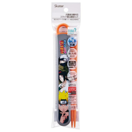 Boîte de Baguettes 16,5 cm Équipe 7 - Naruto
