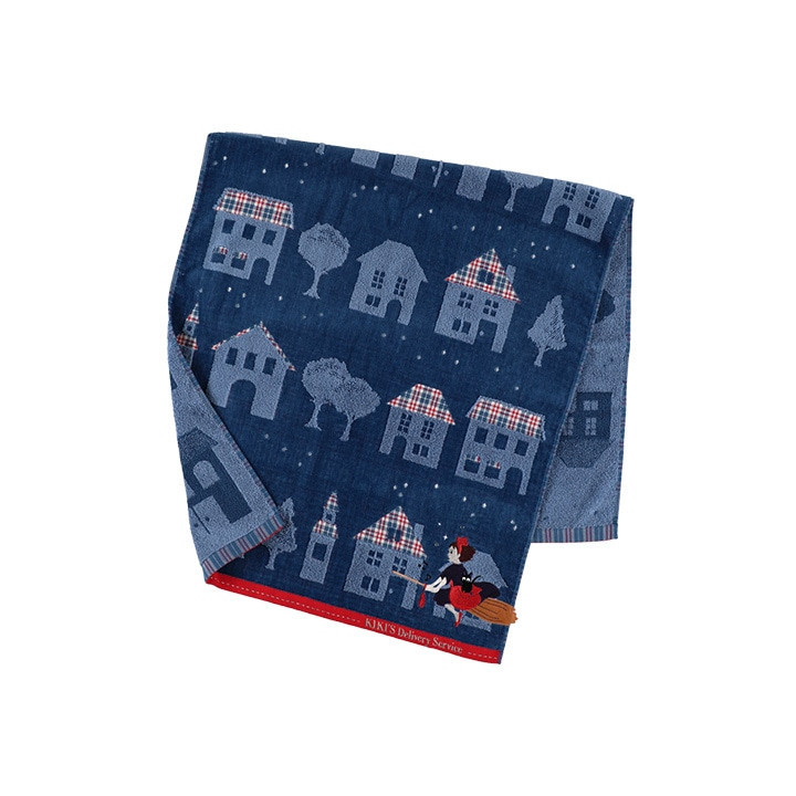 Grande Serviette La nuit du départ 60x120 cm - Kiki la petite sorcièr
