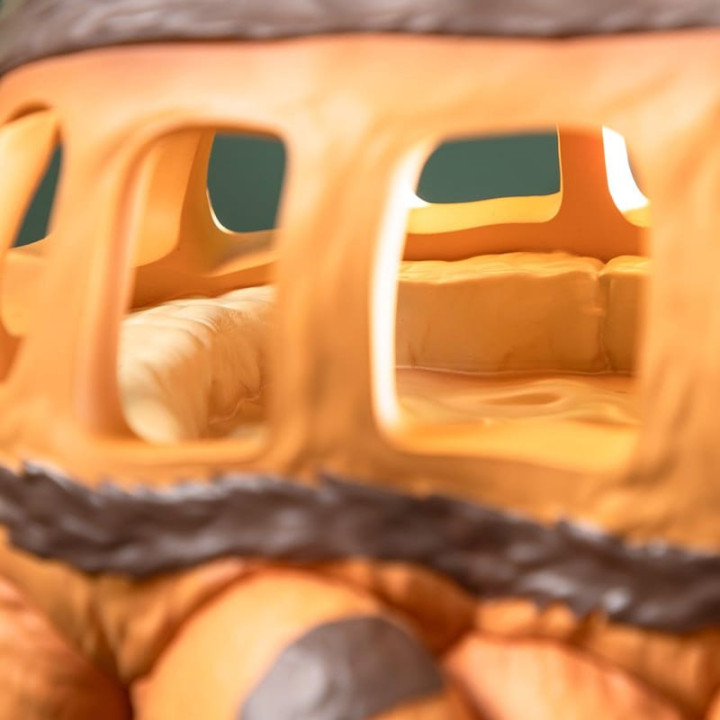 Catbus Resin Statue - My Neighbor Totoro
