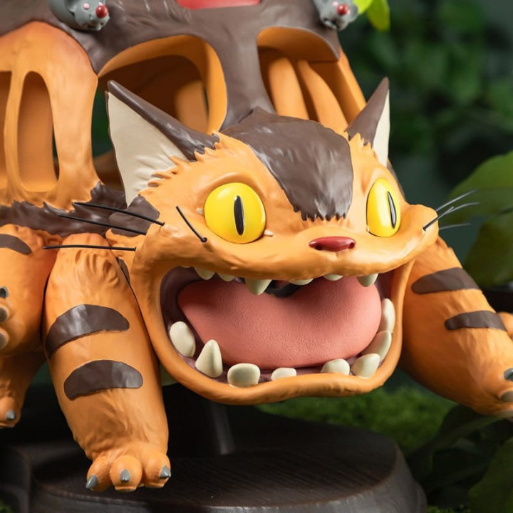 Catbus Resin Statue - My Neighbor Totoro