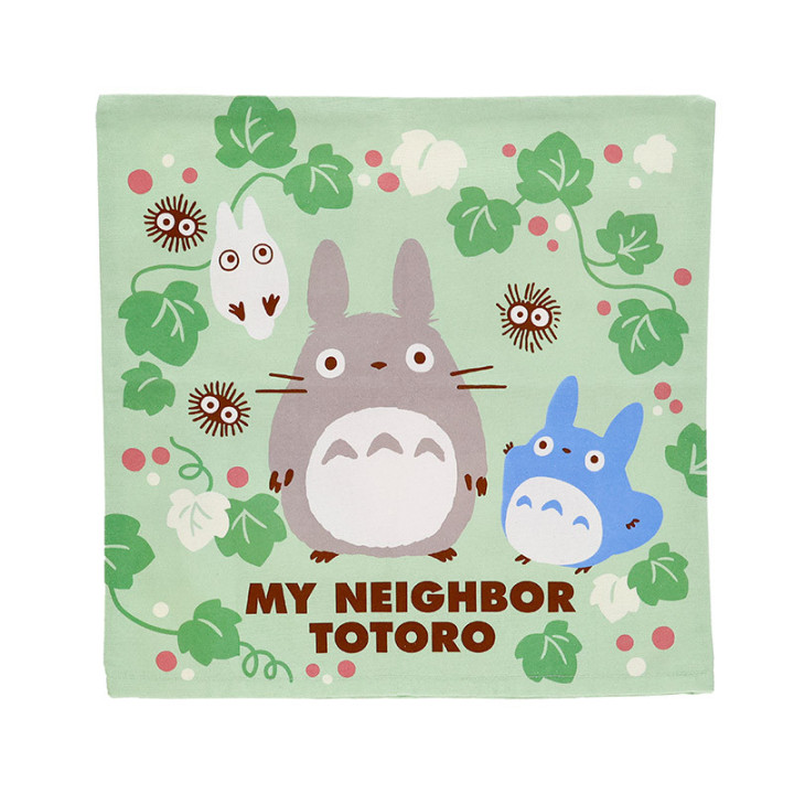 Natsu Cushion cover Totoro Green Leaf  - My Neighbor Totoro