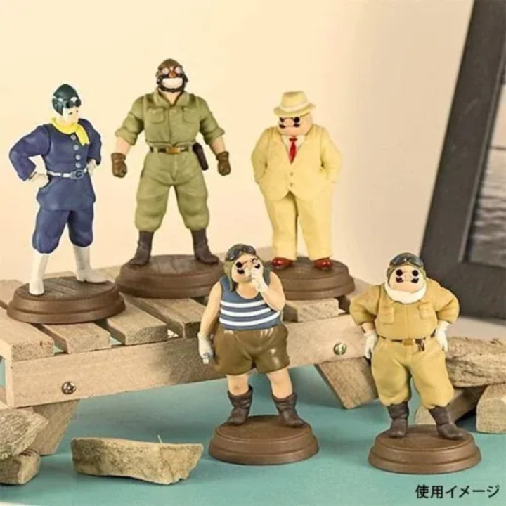 Blind box Figure Marco - Porco Rosso