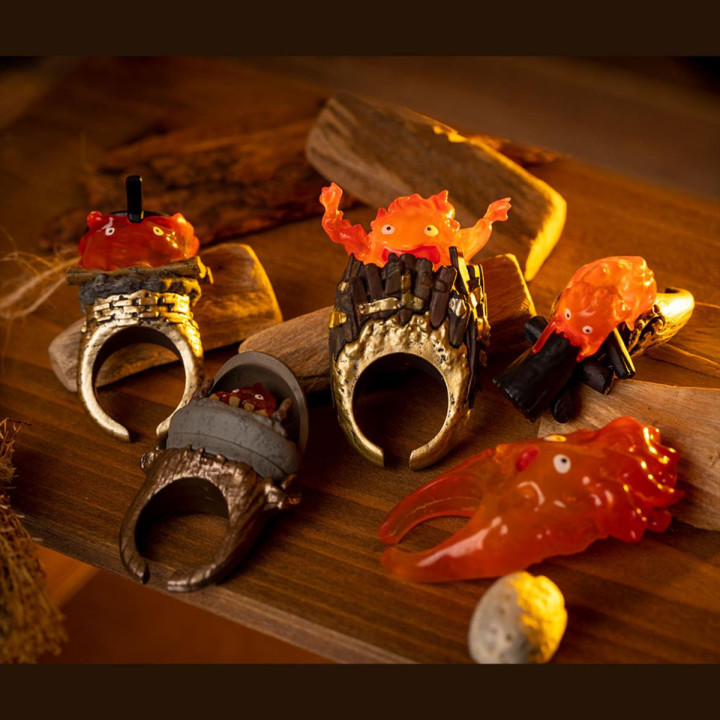 Blind box Ring Calcifer- Howl’s Moving Castle