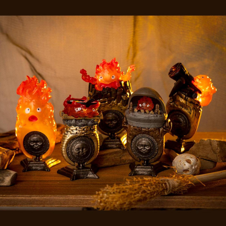 Blind box Ring Calcifer- Howl’s Moving Castle