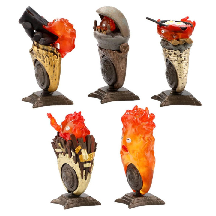 Blind box Ring Calcifer- Howl’s Moving Castle