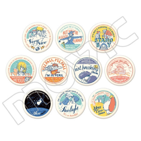 Badge vintage Mystère - Le Château ambulant