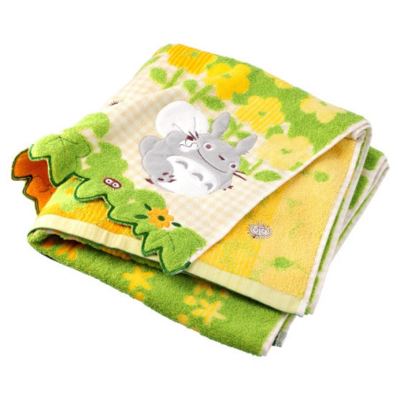 Serviette Fleurs Jaunes 60x120 cm - Mon voisin Totoro