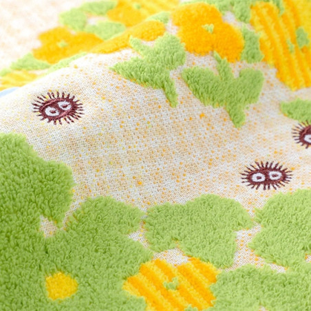Serviette Fleurs Jaunes 60x120 cm - Mon voisin Totoro