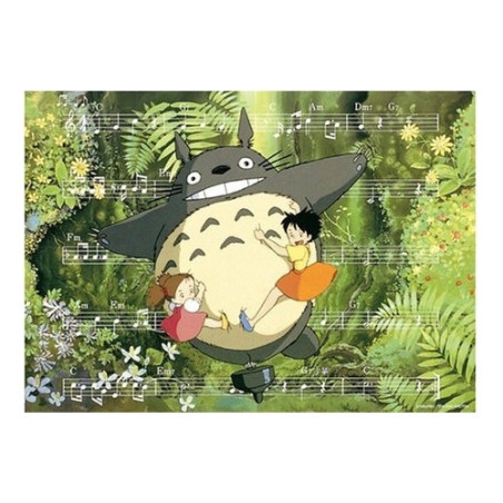 Puzzle 500P A musical stroll - My Neighbor Totoro