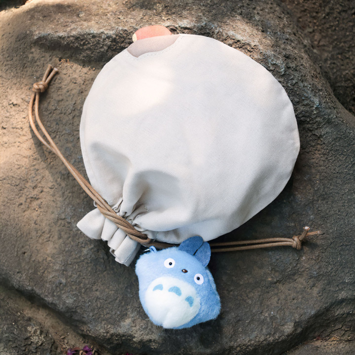 Laced pouch with Middle Totoro - My Neighbor Totoro