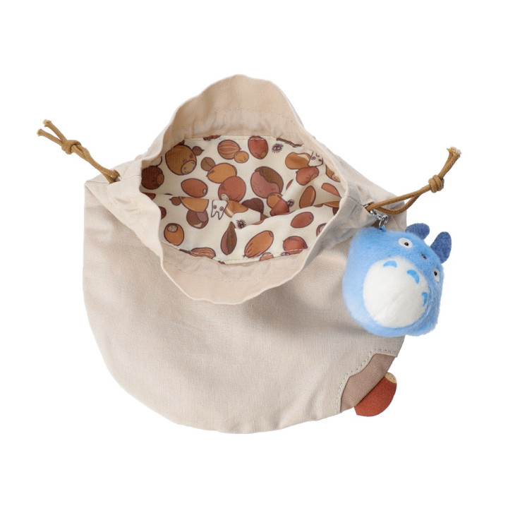 Laced pouch with Middle Totoro - My Neighbor Totoro