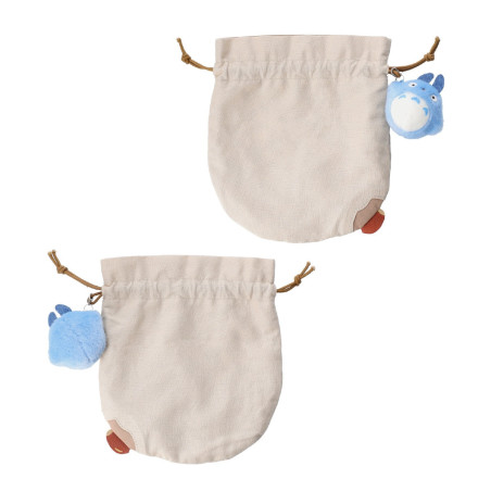 Laced pouch with Middle Totoro - My Neighbor Totoro
