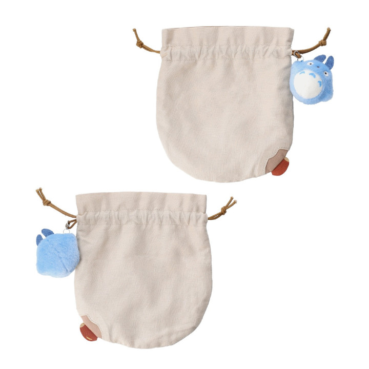 Laced pouch with Middle Totoro - My Neighbor Totoro
