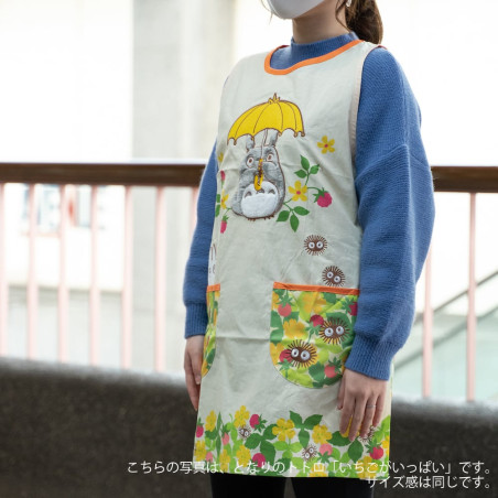 Totoro with mushrooms Apron 84x61,5 cm - My Neighbor Totoro