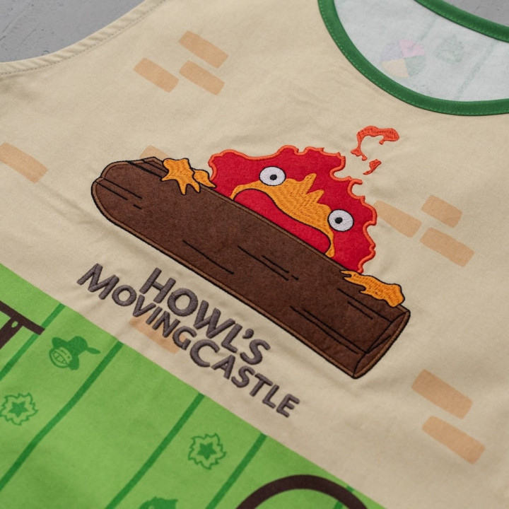 Calcifer Apron 84x61,5 cm - Howl’s Moving Castle