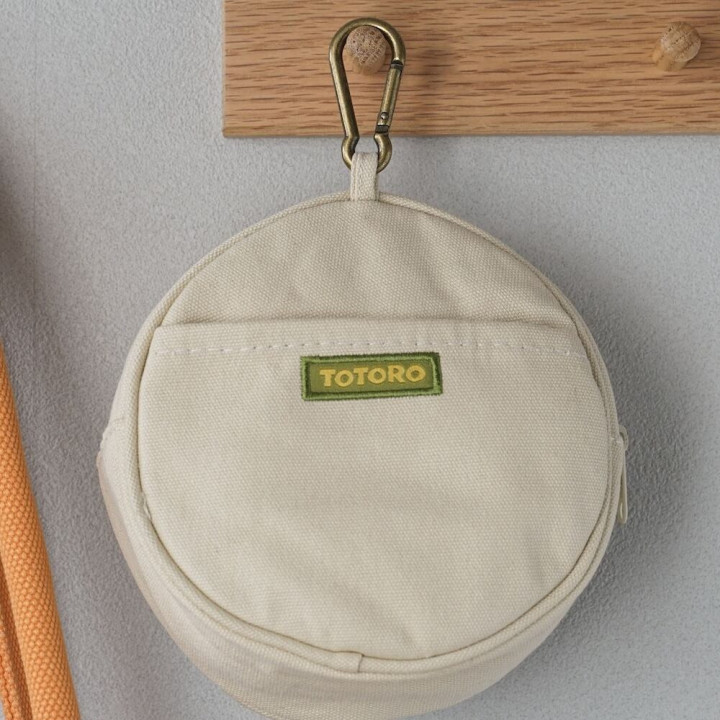 Round pouch Totoro Blue - My Neighbor Totoro