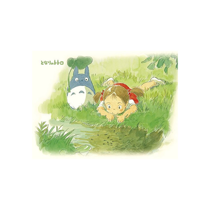 Puzzle 150P & chevalet Au bord du petit ruisseau - Mon Voisin Totoro