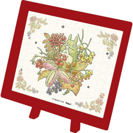 Puzzle 150P and easel Autumn nuts - My Neighbor Totoro